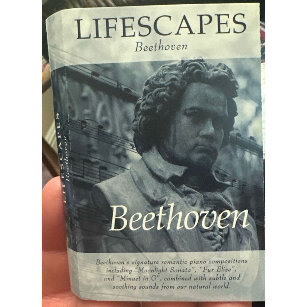 Lifescapes Beethoven Cassette Tape 1996 Compass Productions Moonlight Sonata